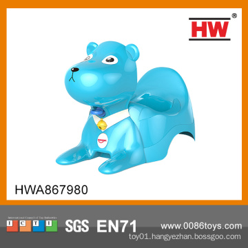 New Product Plastic Dog Shape Kid Toilet